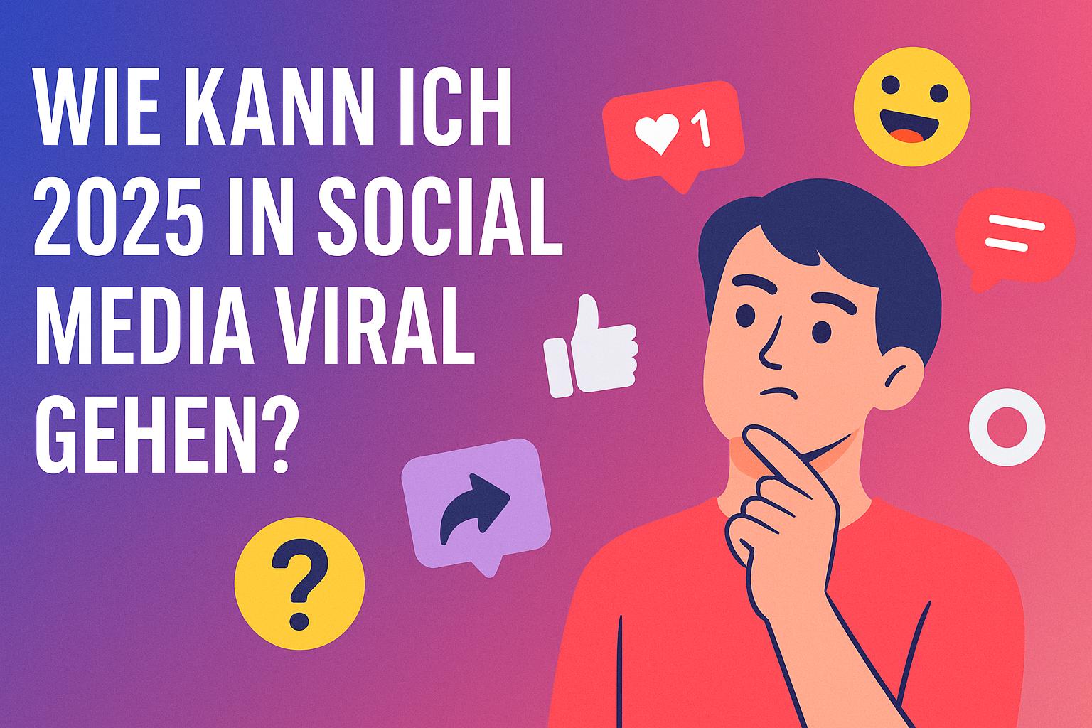 Wie du 2025 auf TikTok, Instagram & Co. viral gehst